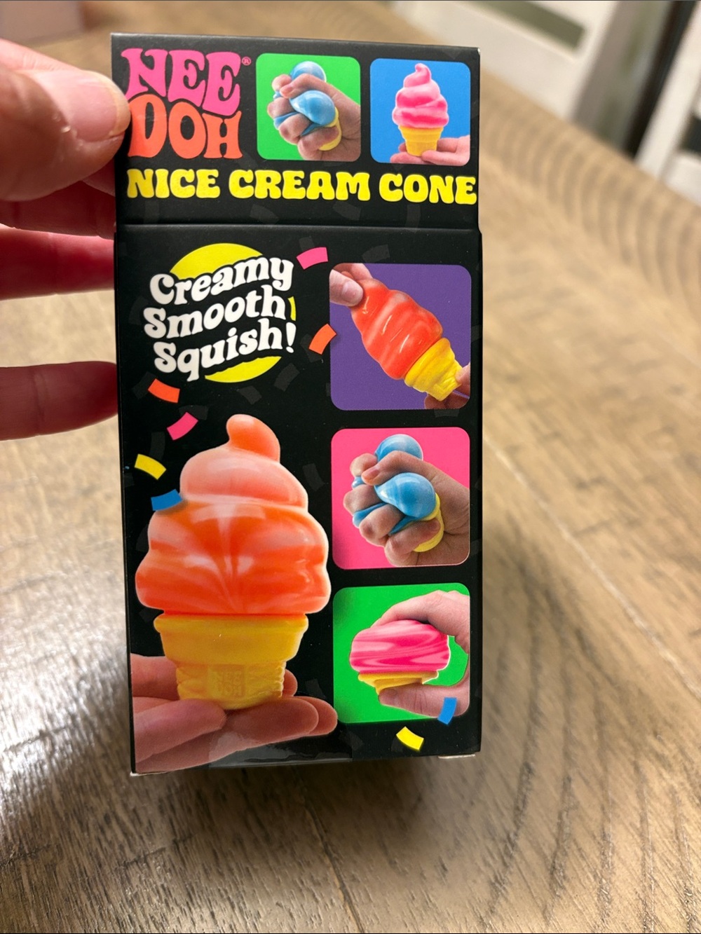 Nee Doh bundle Dream Drop & Nice Cream Cone - 2 mini Pink Play Dough Sets - Picture 4 of 12
